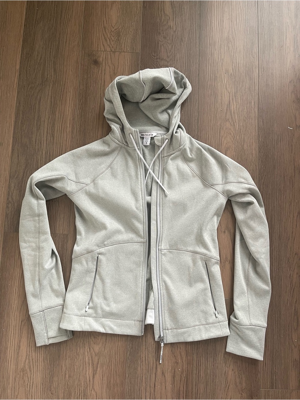 Athleta unstoppable fleece lined zip jacket
